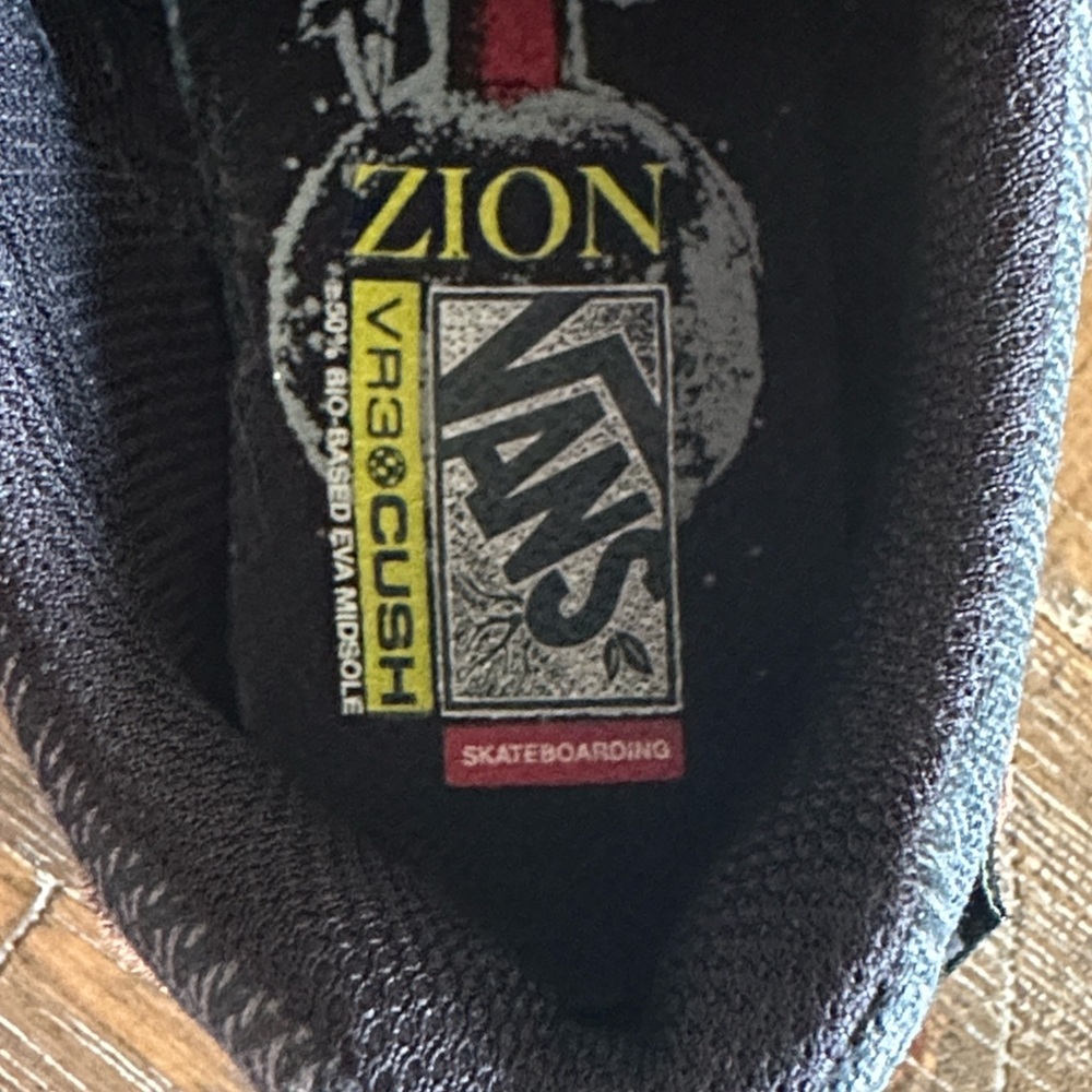 Vans Brown and Black Suede Sneakers - Picture 9 of 9